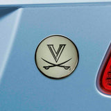 Virginia Cavaliers 3D Chrome Metal Emblem