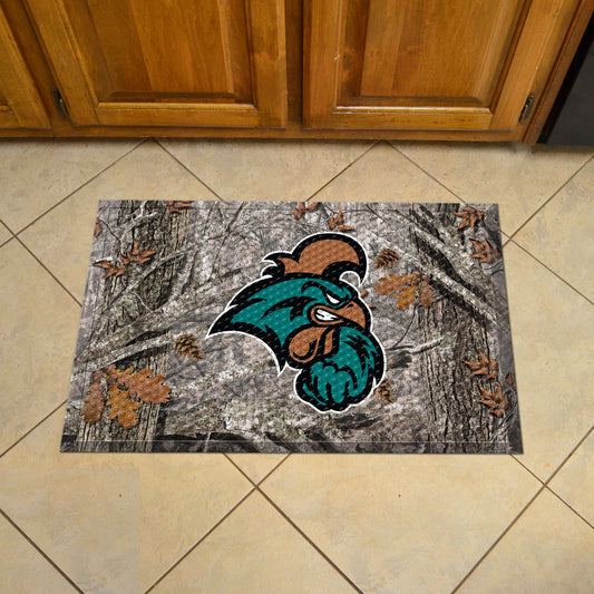 Coastal Carolina Chanticleers Rubber Scraper Door Mat Camo - Coastal Carolina