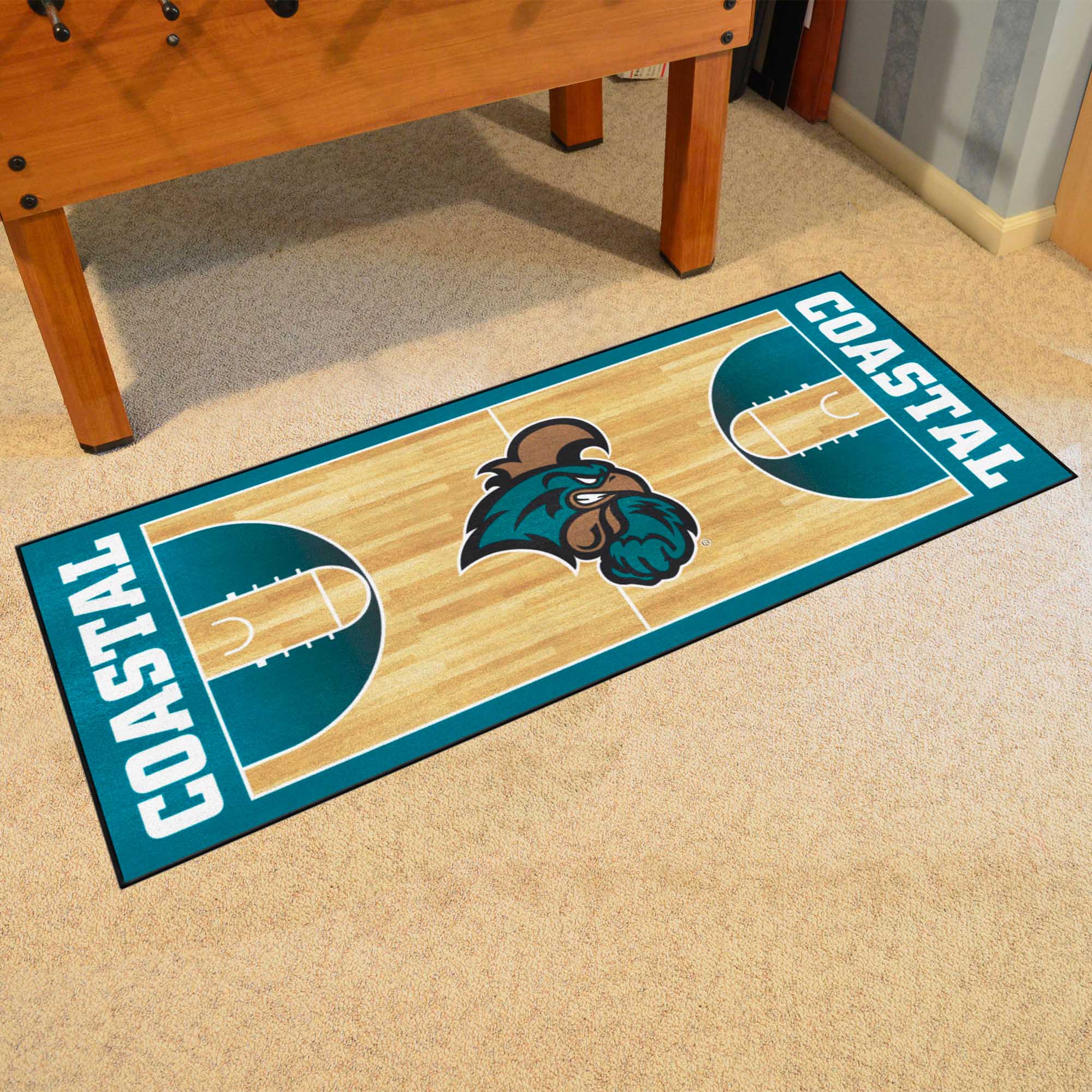 Coastal Carolina Chanticleers Court Runner Rug - 30in. x 72in. - Coastal Carolina