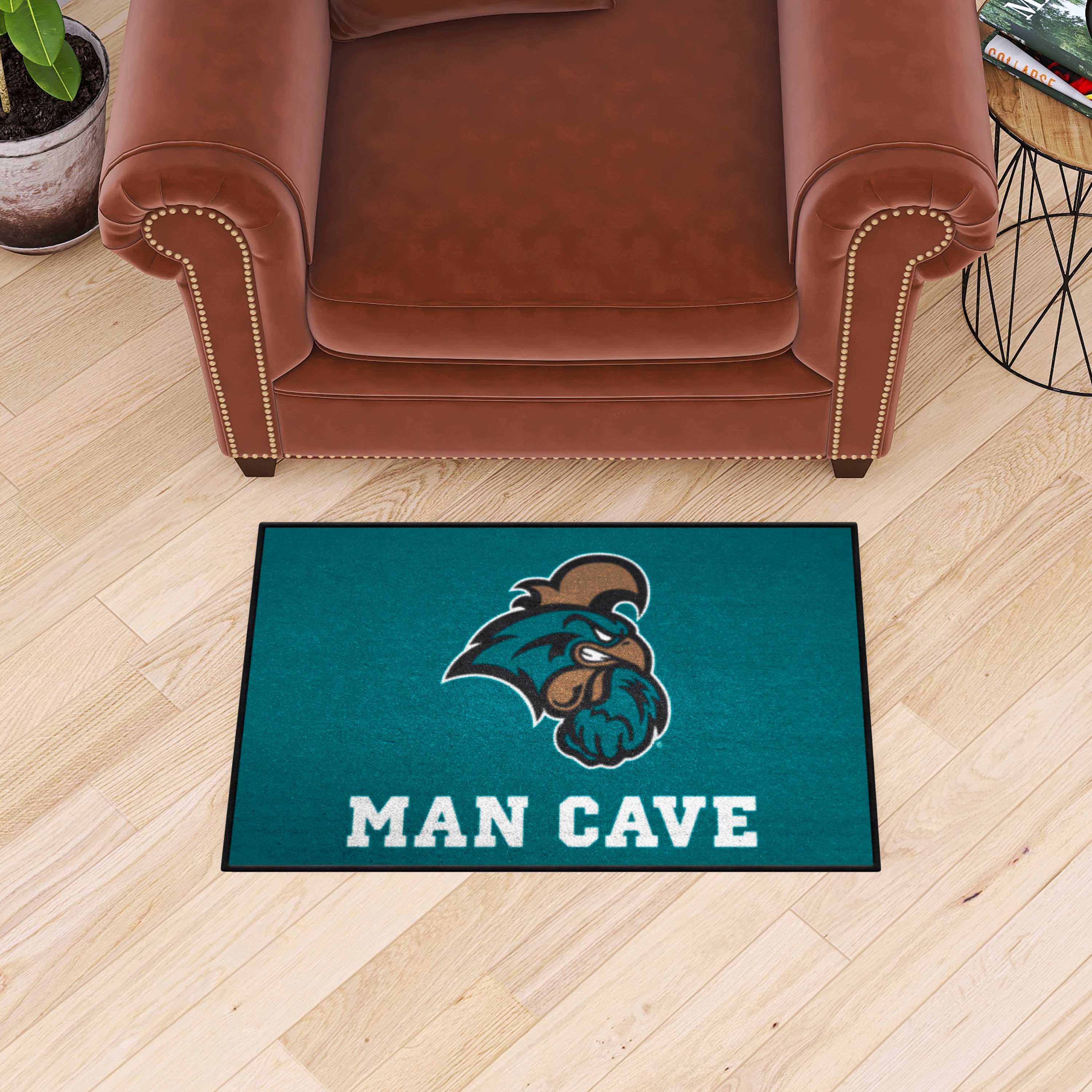 Coastal Carolina Chanticleers Man Cave Starter Mat Accent Rug - 19in. x 30in.