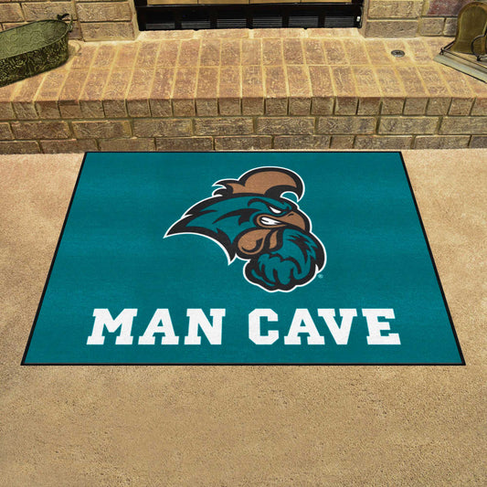 Coastal Carolina Chanticleers Man Cave All-Star Rug - 34 in. x 42.5 in.