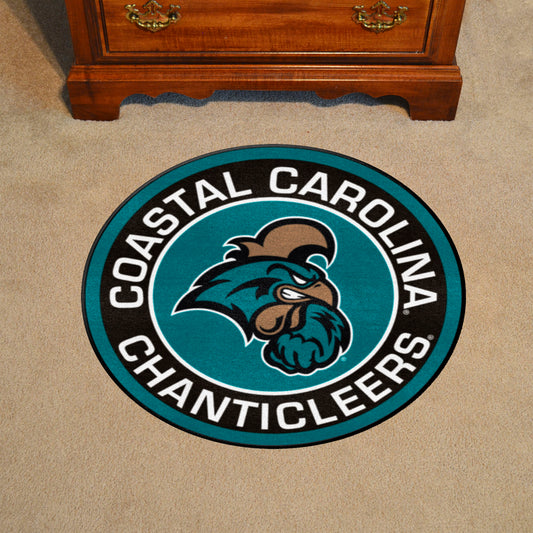 Coastal Carolina Chanticleers Roundel Rug - 27in. Diameter - Coastal Carolina