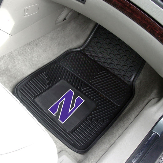 Northwestern Wildcats Heavy Duty Car Mat Set - 2 Pieces