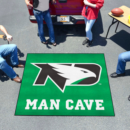 North Dakota Fighting Hawks Man Cave Tailgater Rug - 5ft. x 6ft.