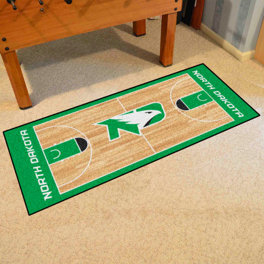 North Dakota Fighting Hawks Court Runner Rug - 30in. x 72in.