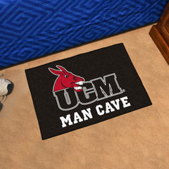 Central Missouri Mules Man Cave Starter Mat Accent Rug - 19in. x 30in.