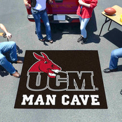 Central Missouri Mules Man Cave Tailgater Rug - 5ft. x 6ft.