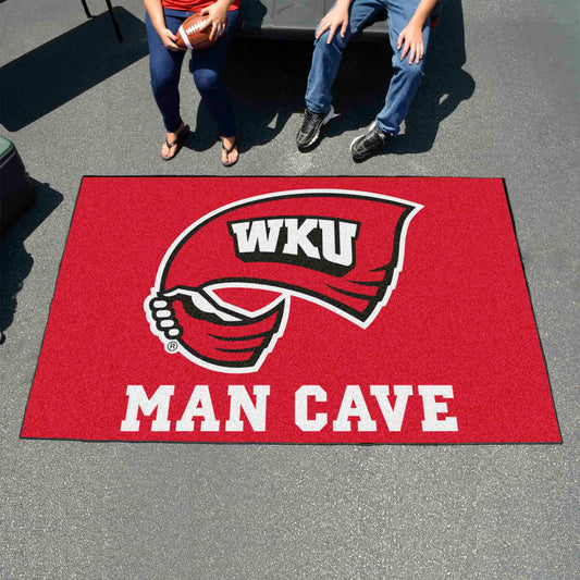 Western Kentucky Hilltoppers Man Cave Ulti-Mat Rug - 5ft. x 8ft.