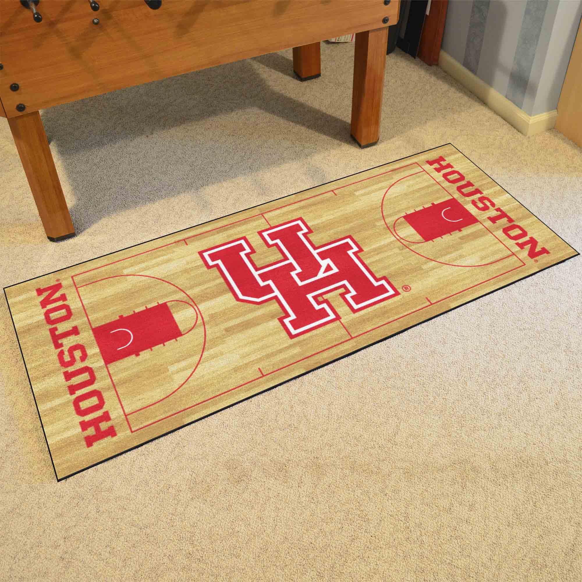 Houston Cougars Court Runner Rug - 30in. x 72in.