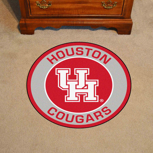 Houston Cougars Roundel Rug - 27in. Diameter