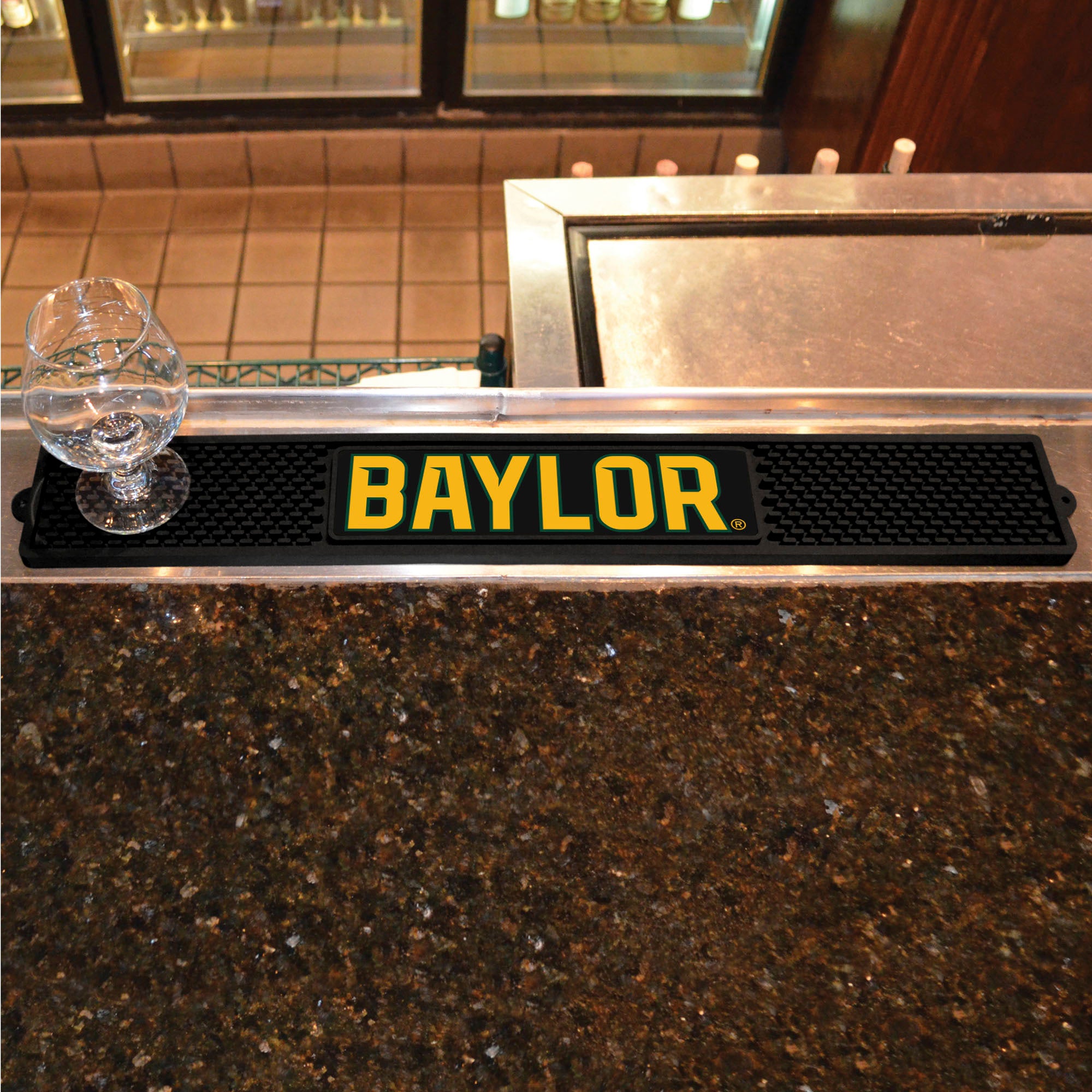 Baylor Bears Bar Drink Mat - 3.25in. x 24in.