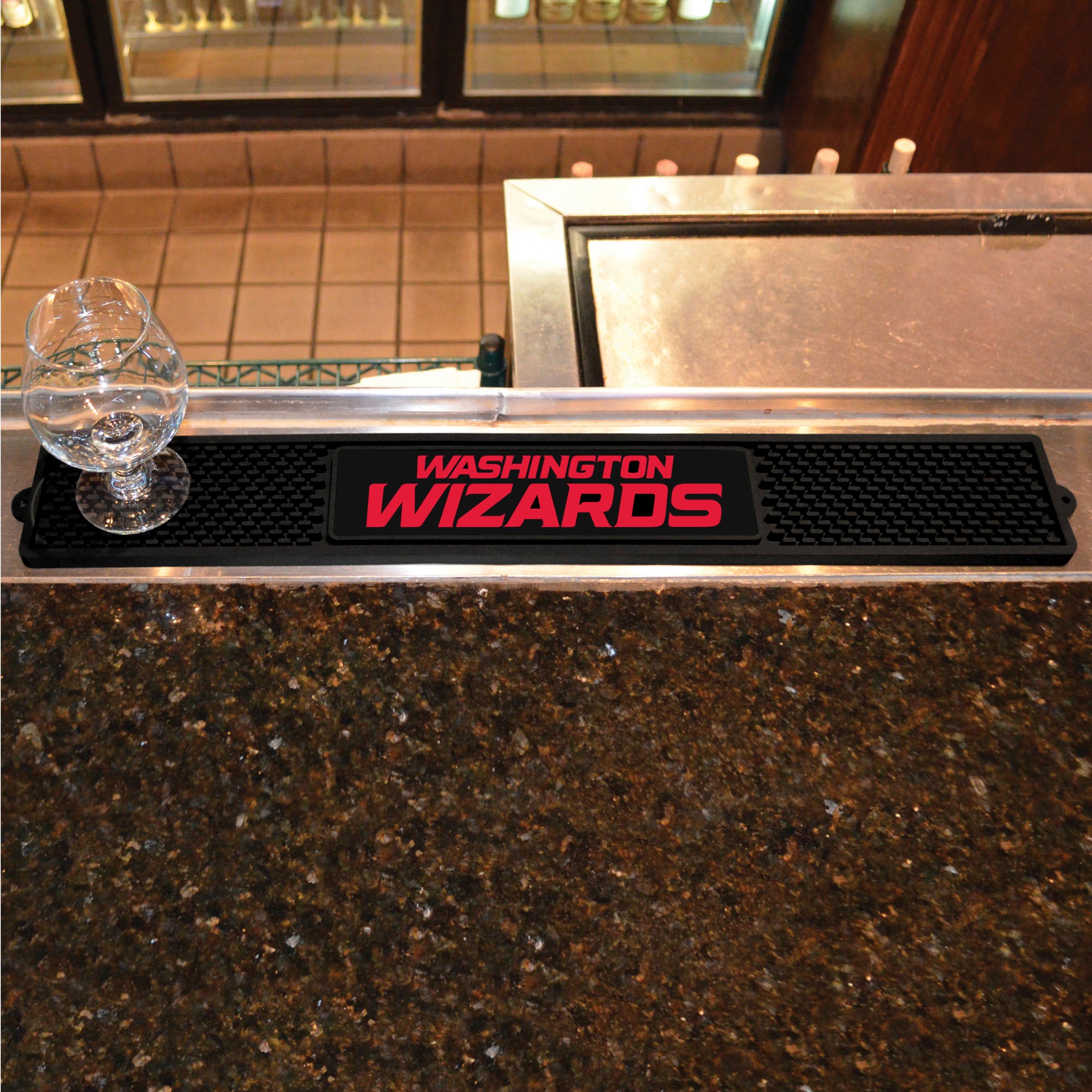 Washington Wizards Bar Drink Mat - 3.25in. x 24in.