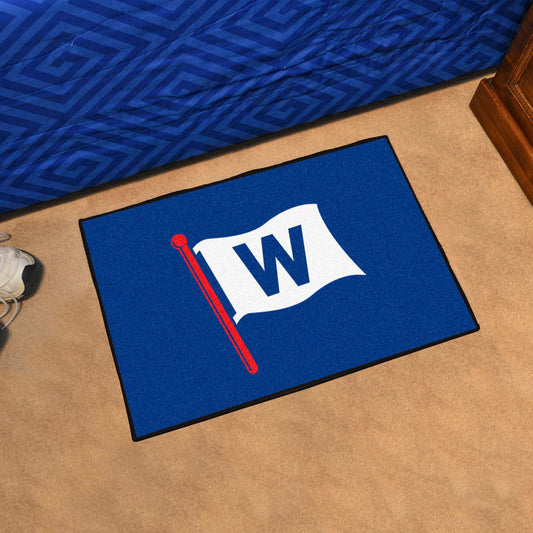 Chicago Cubs Starter Mat Accent Rug - 19in. x 30in. - Chicago Cubs