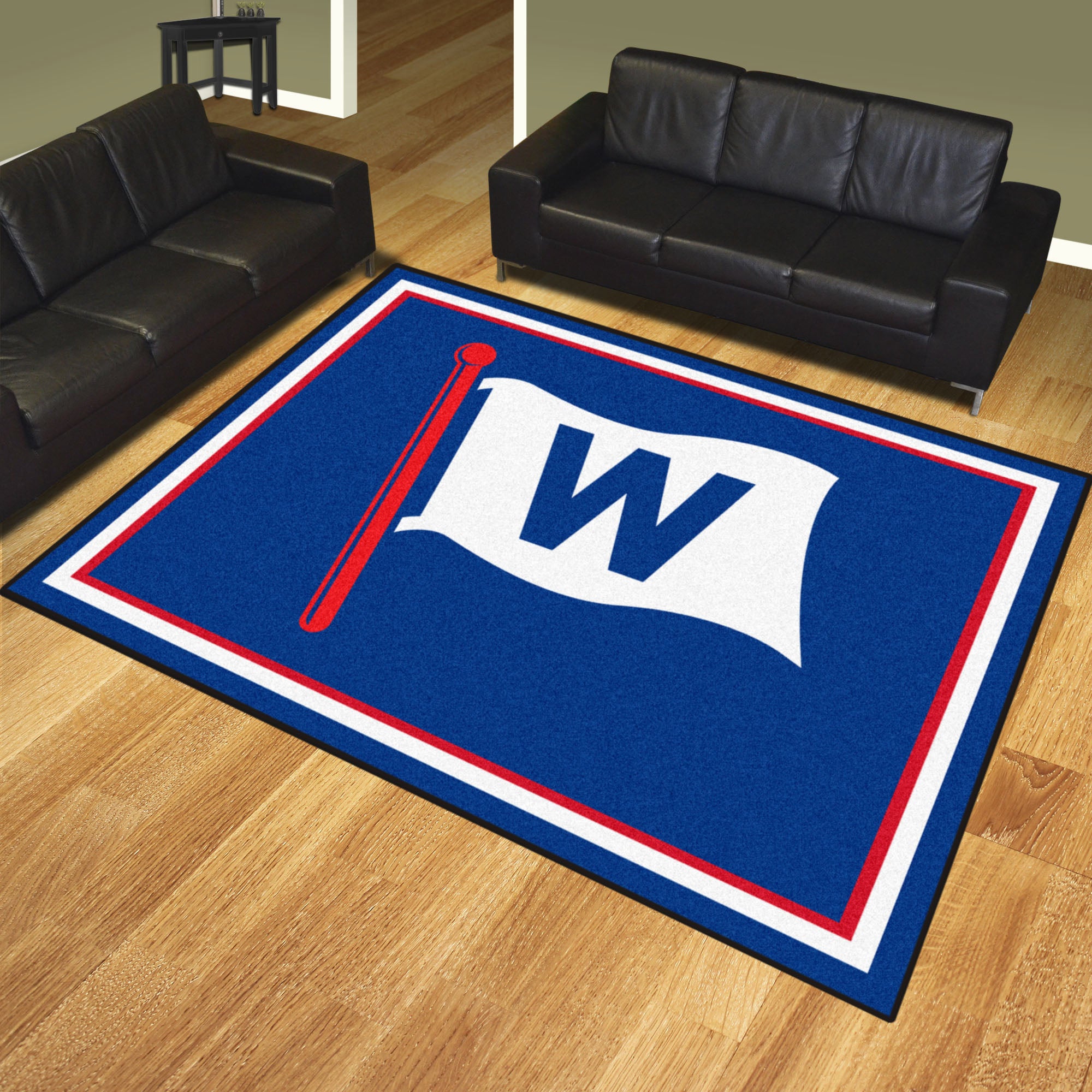 Chicago Cubs 8ft. x 10 ft. Plush Area Rug