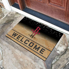 Houston Rockets Rubber Door Mat - 18in. x 30in. - Houston Rockets