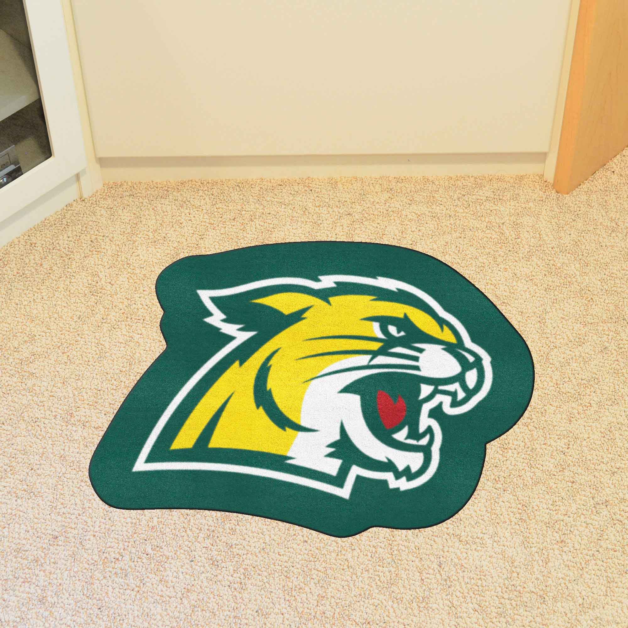 Northern Michigan Wildcats Mascot Rug