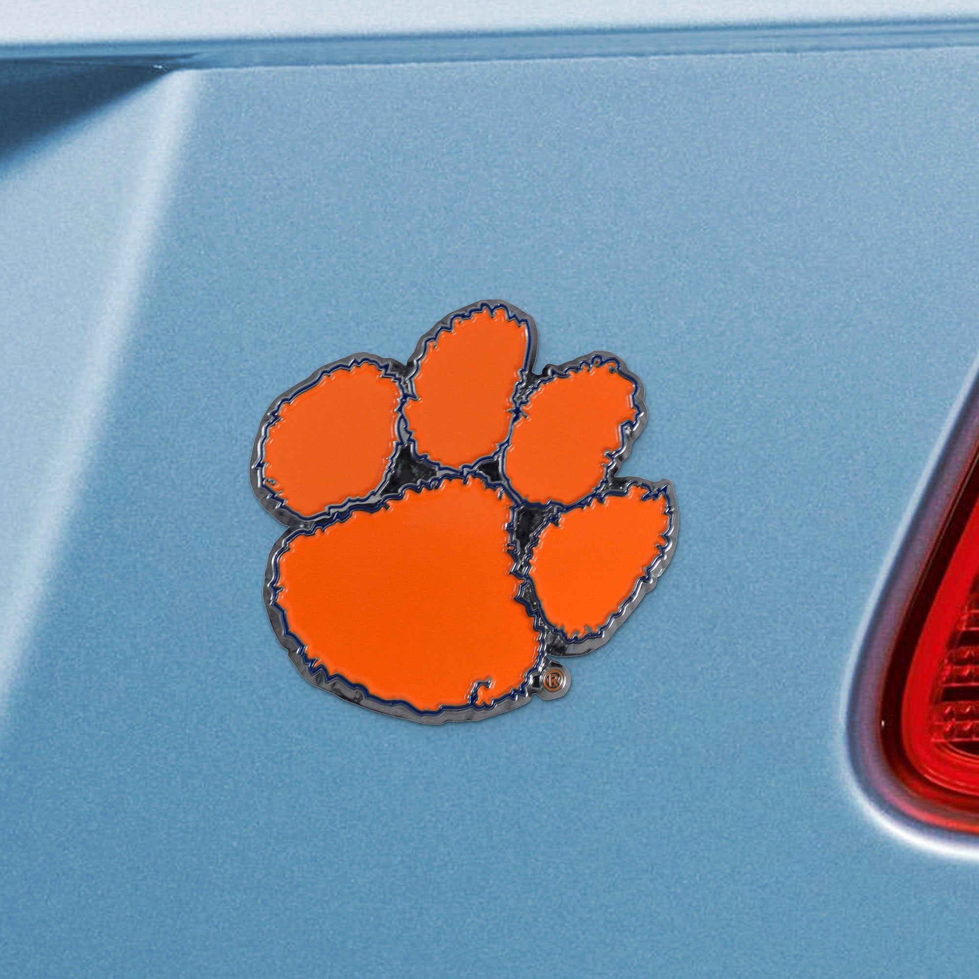 Clemson Tigers 3D Color Metal Emblem - Clemson