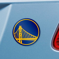 Golden State Warriors 3D Color Metal Emblem