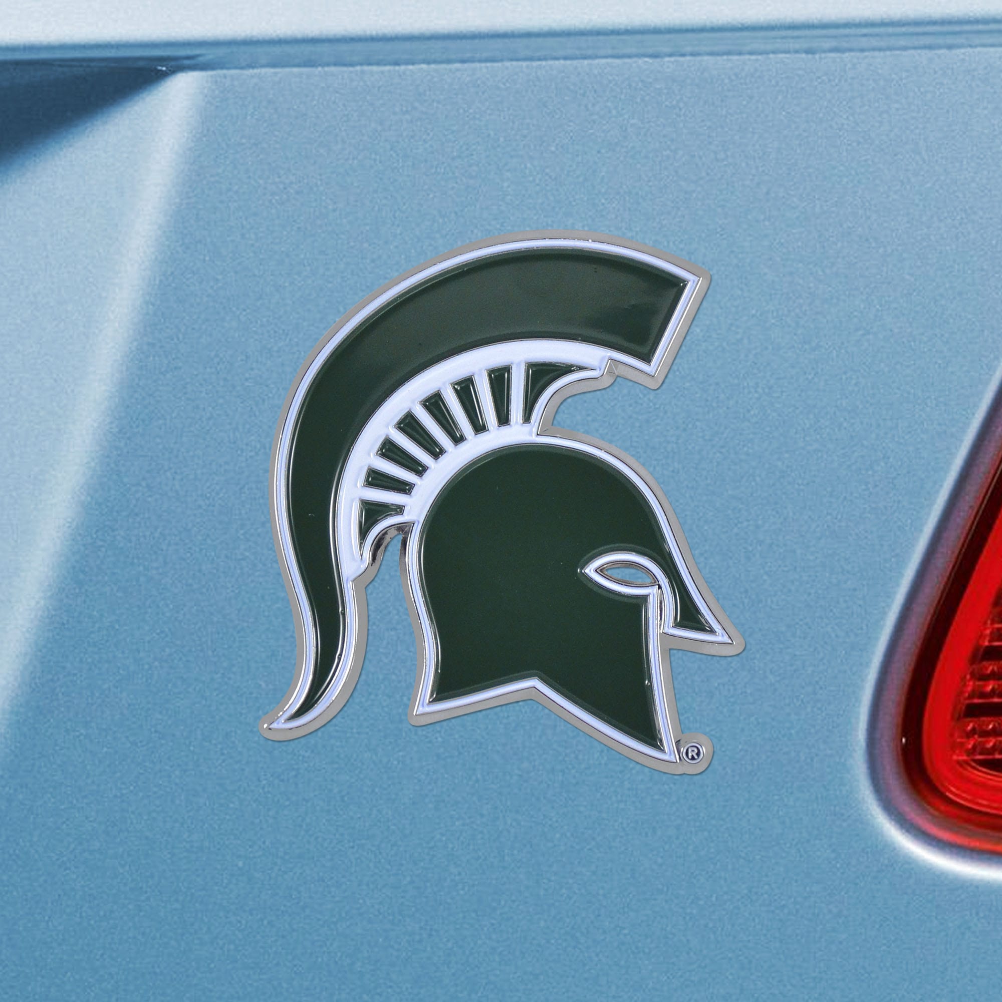 Michigan State Spartans 3D Color Metal Emblem - Michigan State