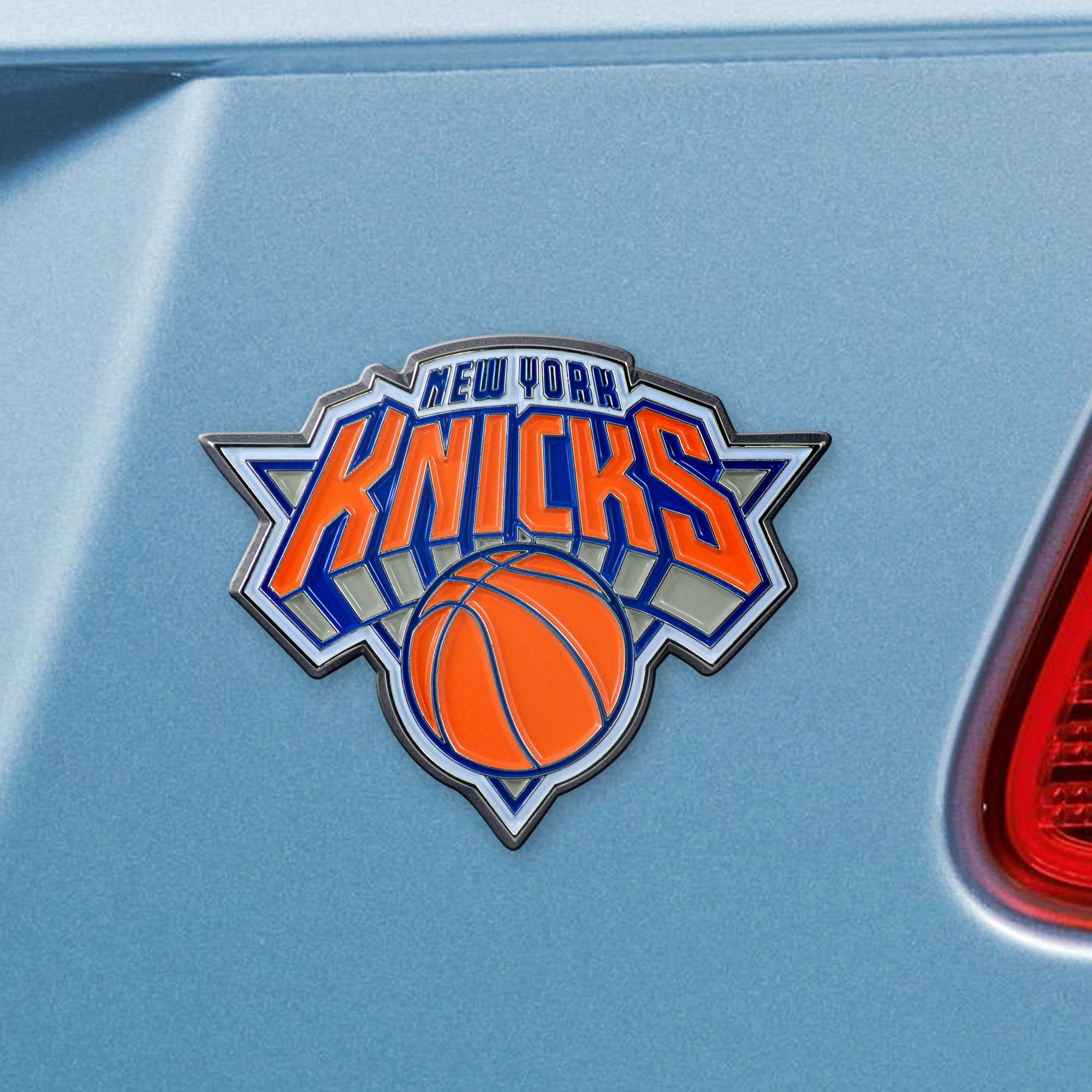 New York Knicks 3D Color Metal Emblem