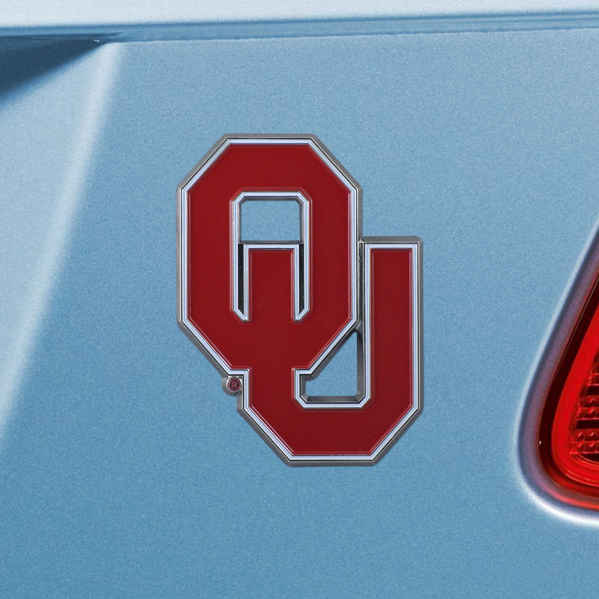 Oklahoma Sooners 3D Color Metal Emblem - Oklahoma