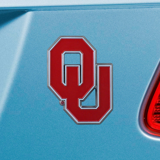 Oklahoma Sooners 3D Color Metal Emblem - Oklahoma