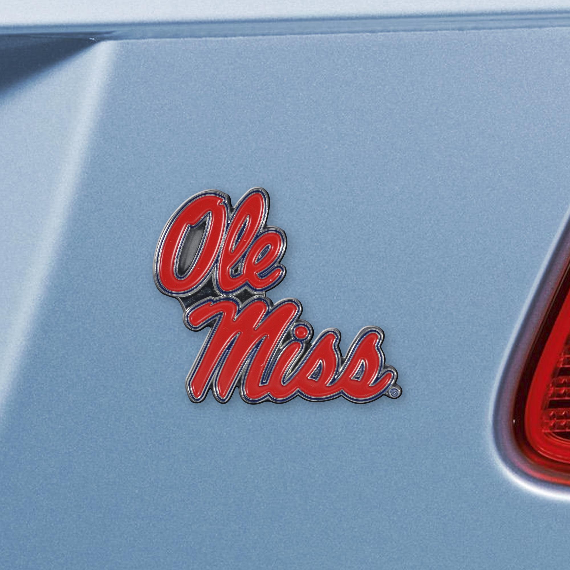 Ole Miss Rebels 3D Color Metal Emblem