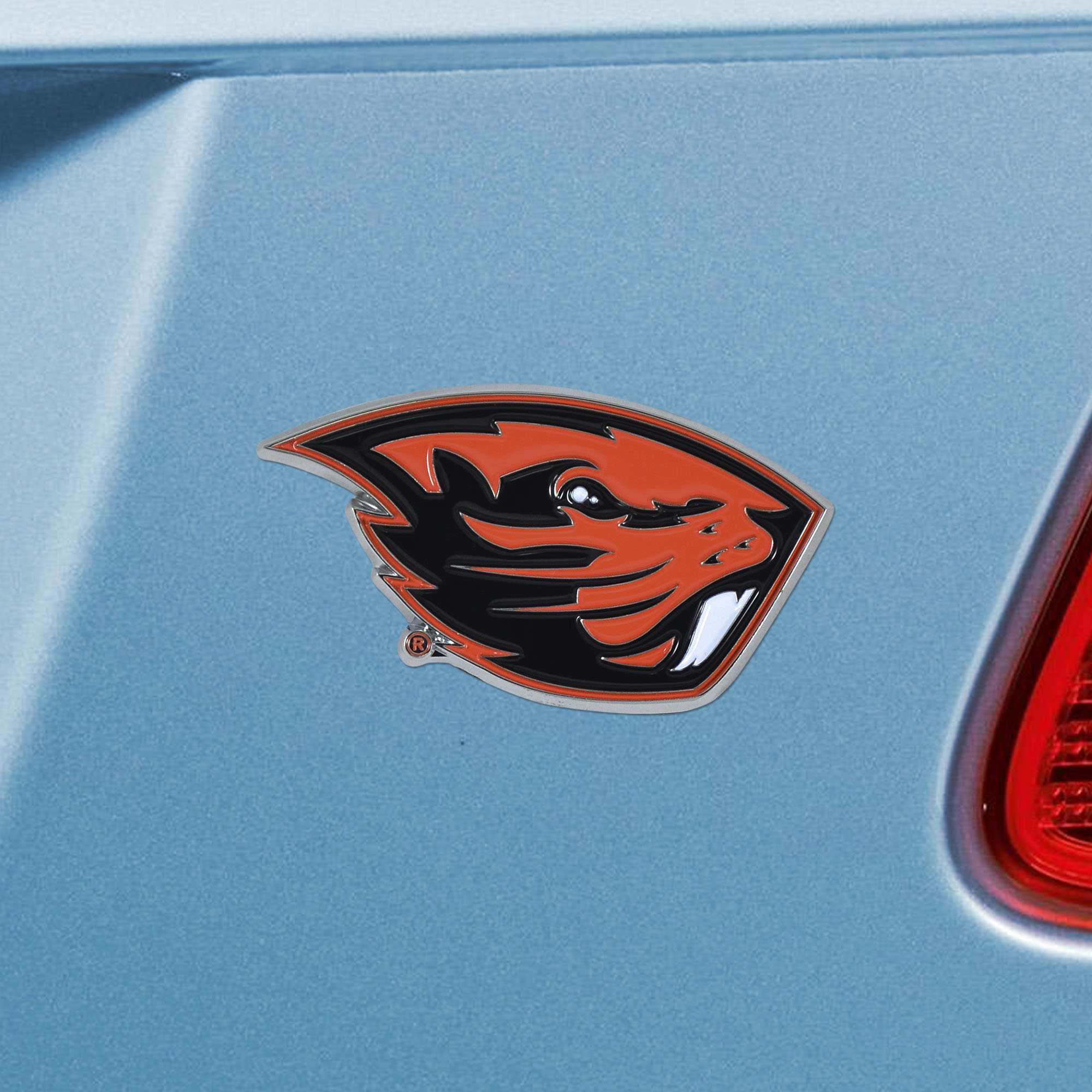 Oregon State Beavers 3D Color Metal Emblem