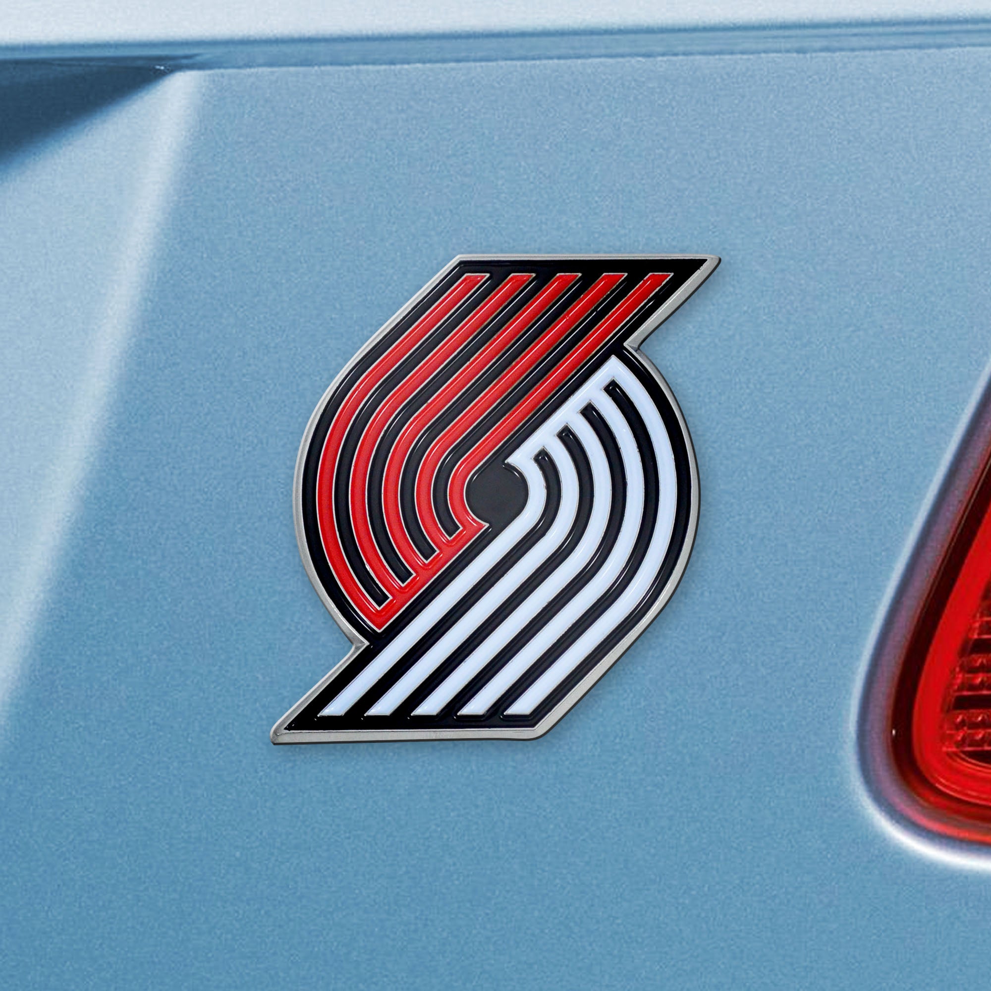 Portland Trail Blazers 3D Color Metal Emblem