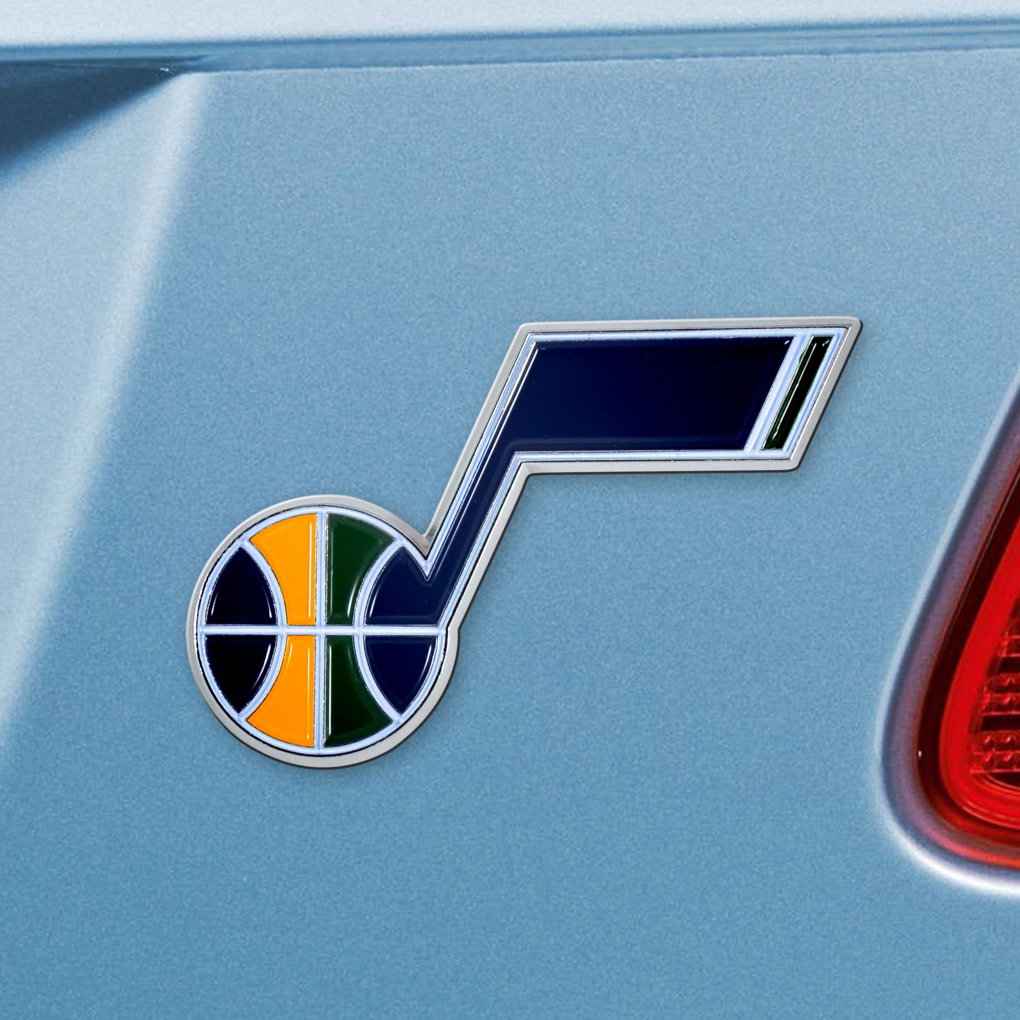 Utah Jazz 3D Color Metal Emblem