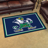 Notre Dame Fighting Irish 4ft. x 6ft. Plush Area Rug, Leprechaun