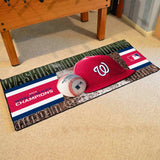 Houston Astros 2017 MLB World Series Champions Baseball Runner Rug - 30in. x 72in. - Washington Nationals