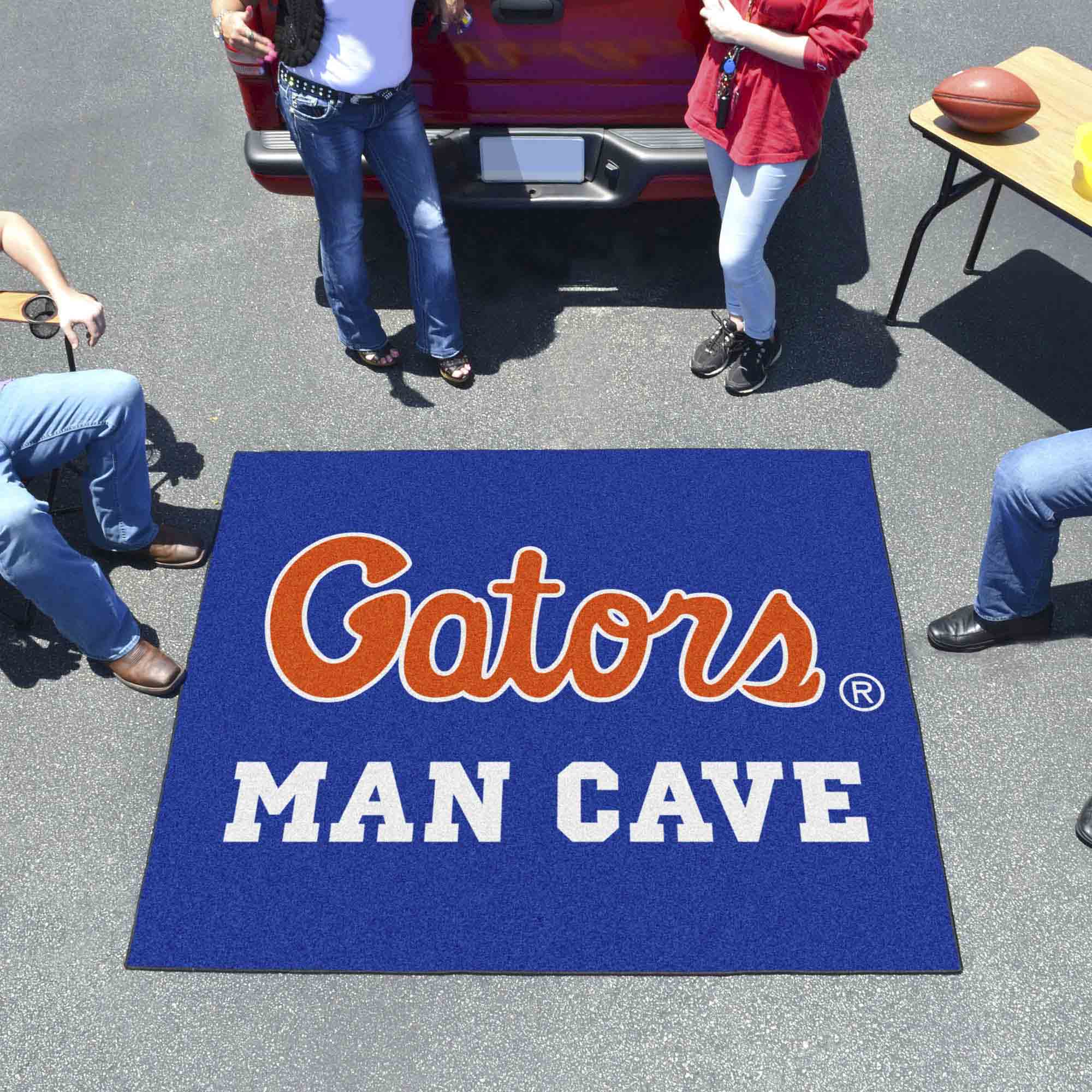 Florida Gators Man Cave Tailgater Rug - 5ft. x 6ft., "Gators"