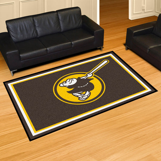 San Diego Padres 5ft. x 8 ft. Plush Area Rug