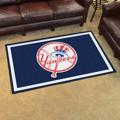 New York Yankees 4ft. x 6ft. Plush Area Rug - New York Yankees