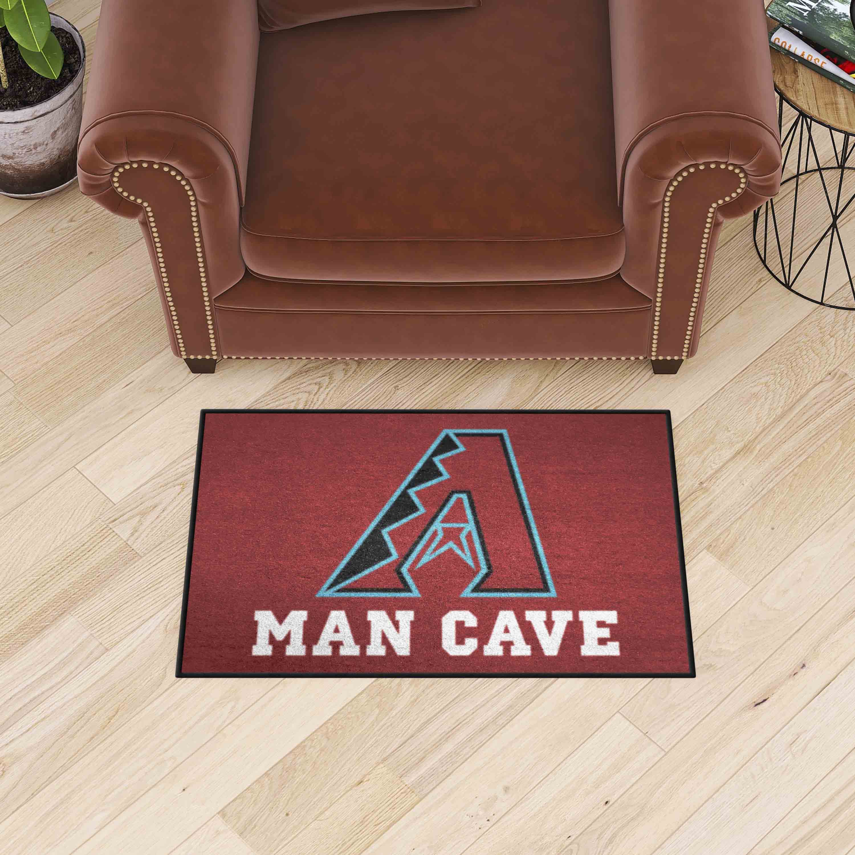 Arizona Diamondbacks Man Cave Starter Mat Accent Rug - 19in. x 30in.