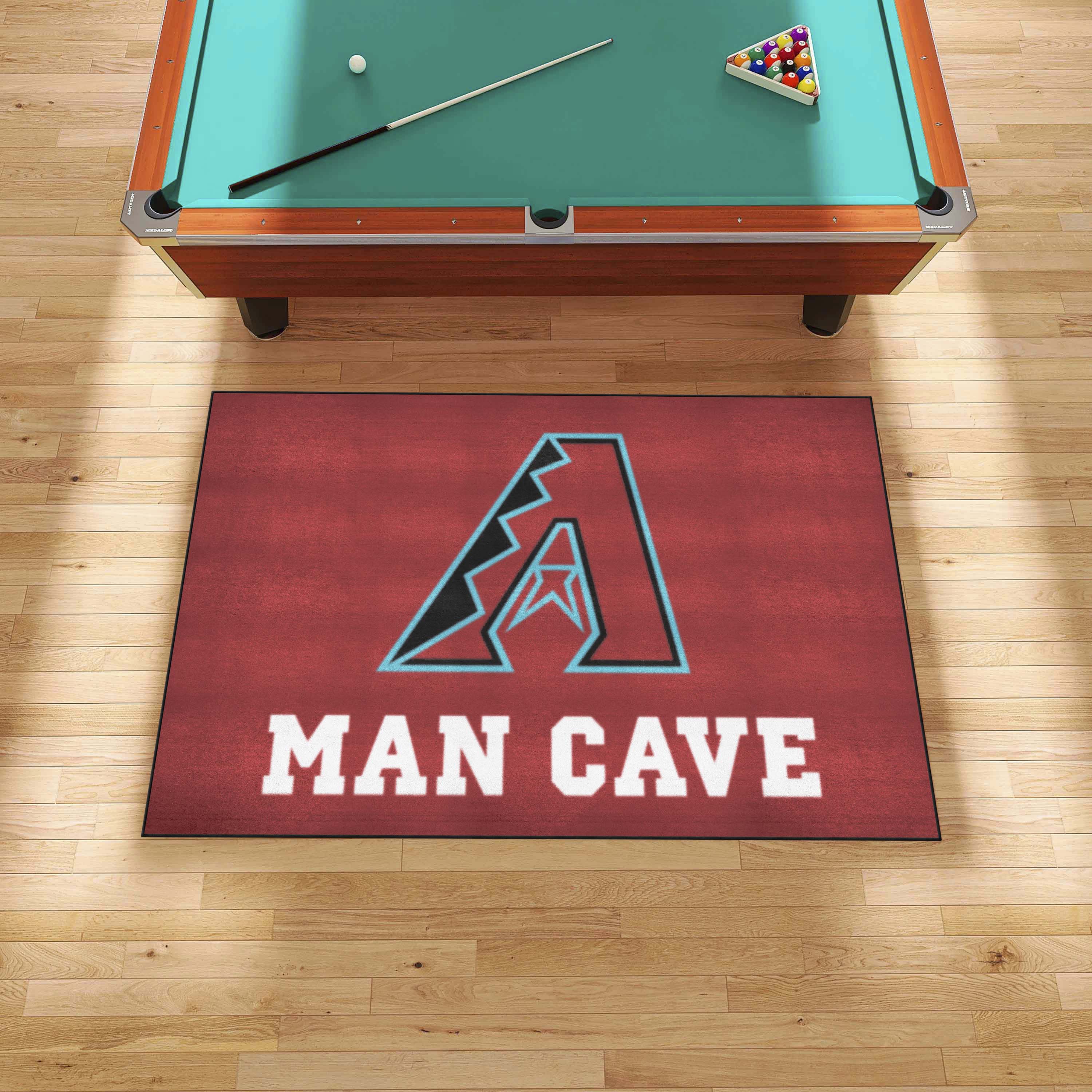 Arizona Diamondbacks Man Cave Ulti-Mat Rug - 5ft. x 8ft.