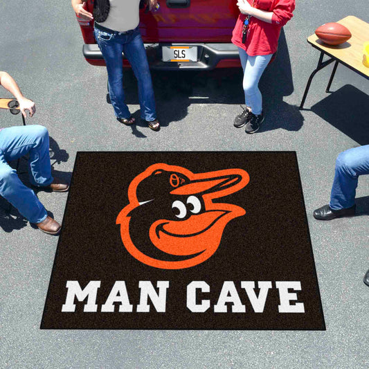 Baltimore Orioles Man Cave Tailgater Rug - 5ft. x 6ft. - Baltimore Orioles