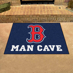 Boston Red Sox Man Cave All-Star Rug - 34 in. x 42.5 in. - Boston Red Sox