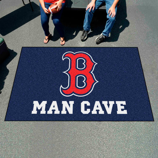 Boston Red Sox Man Cave Ulti-Mat Rug - 5ft. x 8ft.