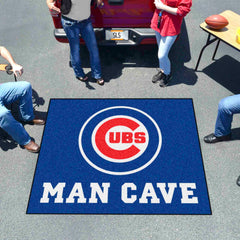 Chicago Cubs Man Cave Tailgater Rug - 5ft. x 6ft. - Chicago Cubs