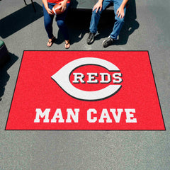 Cincinnati Reds Man Cave Ulti-Mat Rug - 5ft. x 8ft.