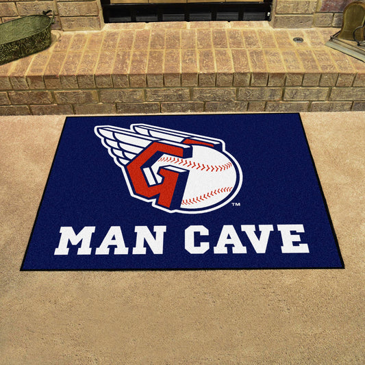 Cleveland Guardians Man Cave All-Star Rug - 34 in. x 42.5 in. - Cleveland Guardians