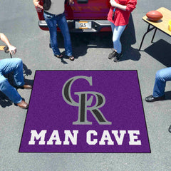 Colorado Rockies Man Cave Tailgater Rug - 5ft. x 6ft. - Colorado Rockies