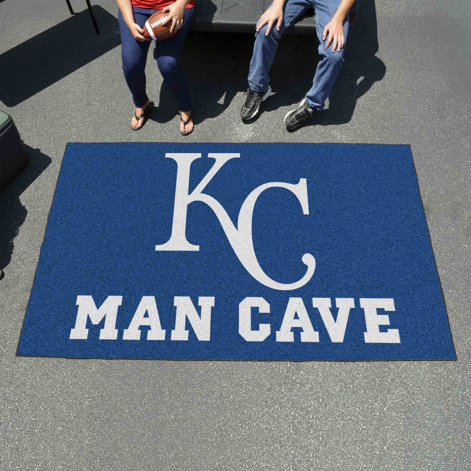 Kansas City Royals Man Cave Ulti-Mat Rug - 5ft. x 8ft.