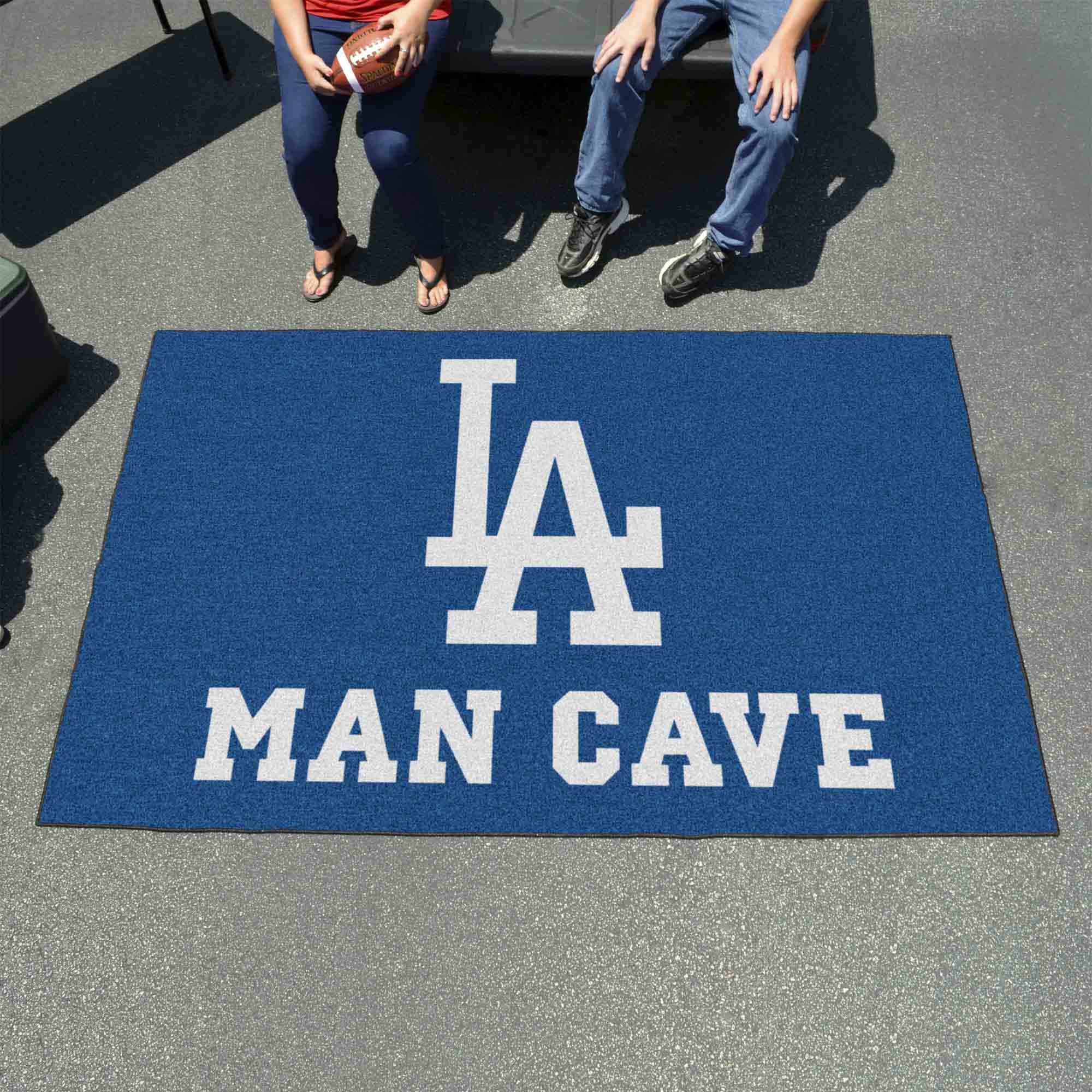 Los Angeles Dodgers Man Cave Ulti-Mat Rug - 5ft. x 8ft.