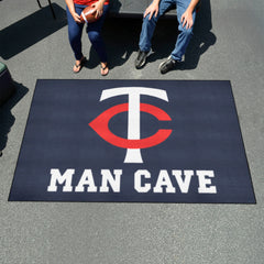 Minnesota Twins Man Cave Ulti-Mat Rug - 5ft. x 8ft.