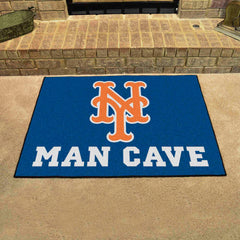 New York Mets Man Cave All-Star Rug - 34 in. x 42.5 in.