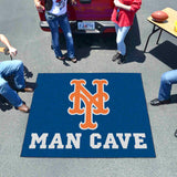 New York Mets Man Cave Tailgater Rug - 5ft. x 6ft.