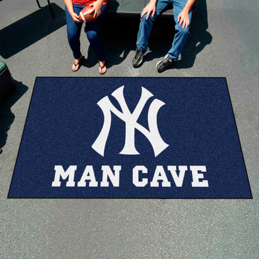 New York Yankees Man Cave Ulti-Mat Rug - 5ft. x 8ft.